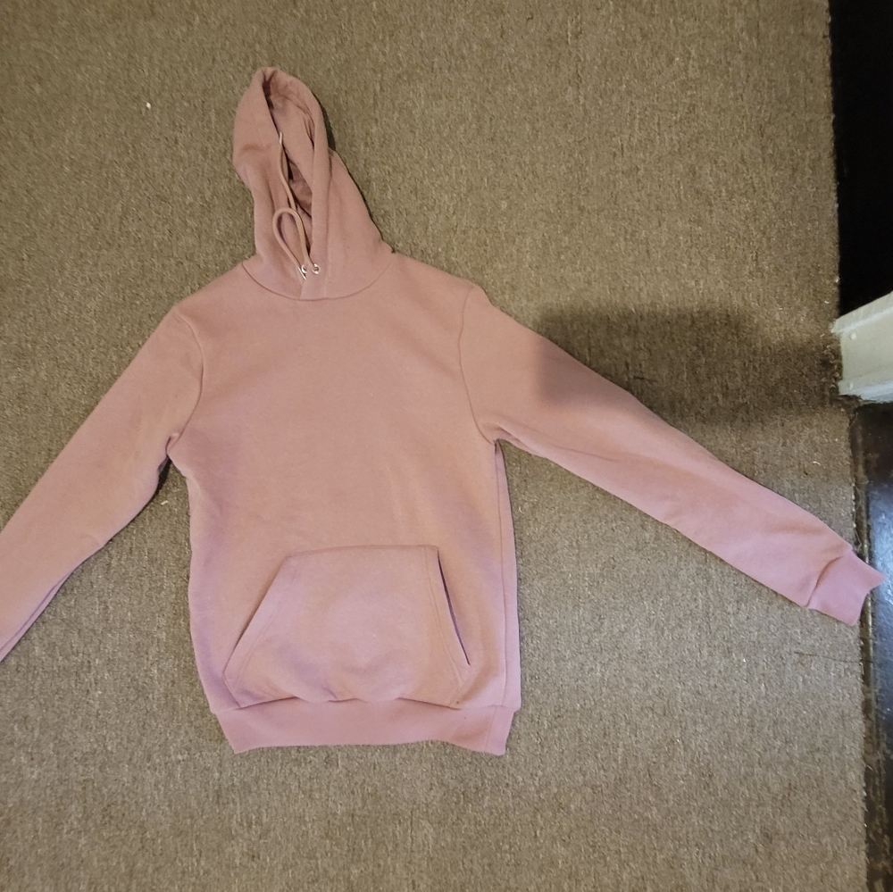 Rose color hooded sweat top - Picture 4 of 4
